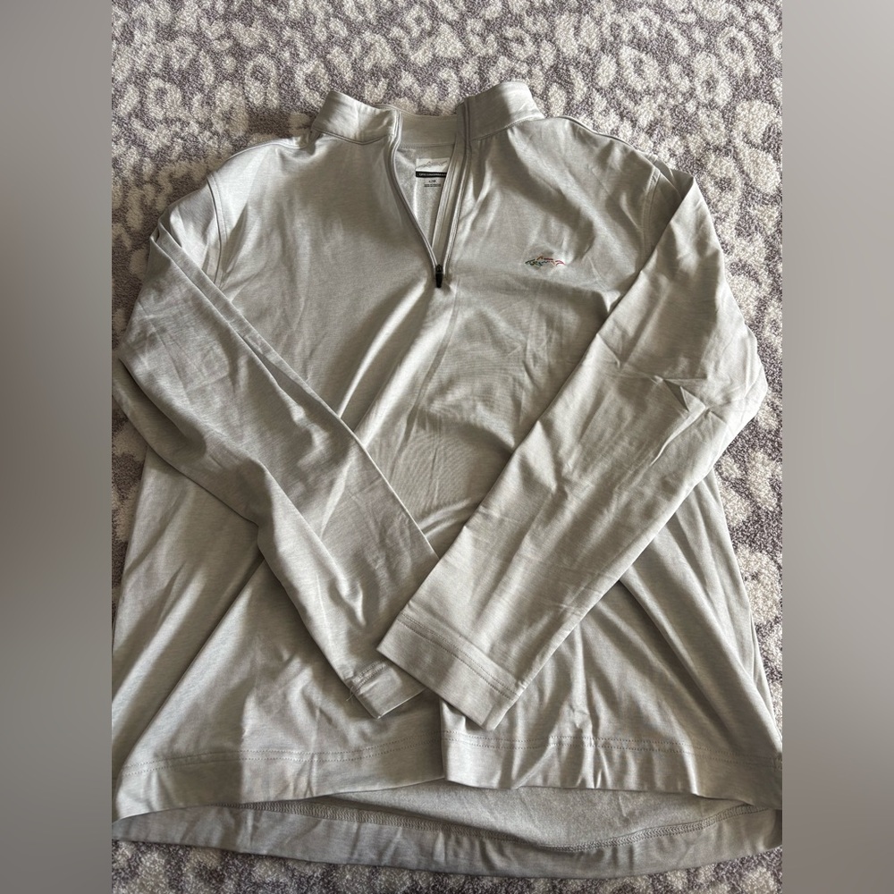 long sleeve half zip golf shirt